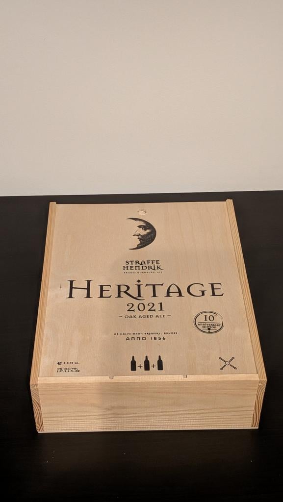 Straffe Hendrik Heritage 2021 100% Oak Barrel Aged Ale, Ophalen of Verzenden, Nieuw, Frankrijk