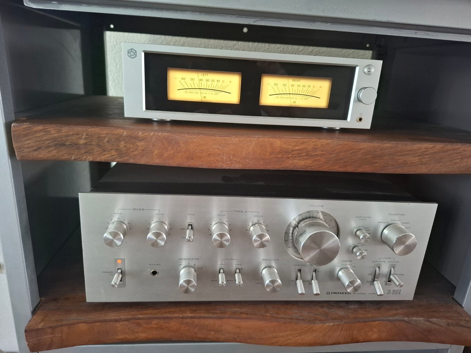 Pioneer SA-9500 II Stereo Versterker - Vintage Topmodel, Gebruikt, Ophalen of Verzenden, Pioneer, 120 watt of meer