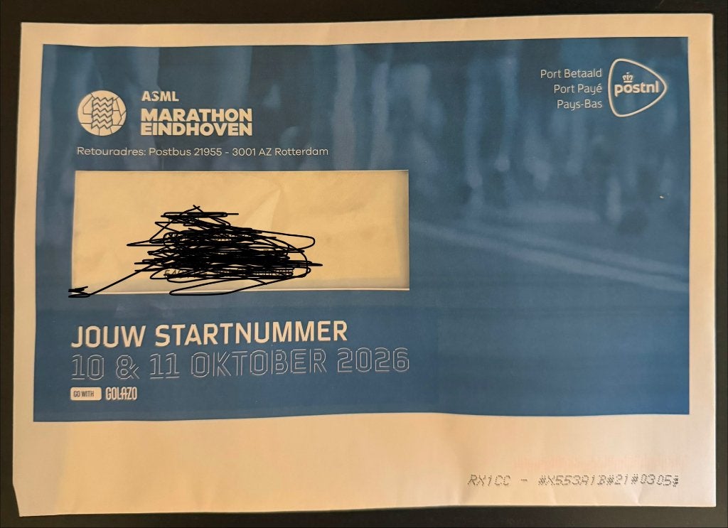 Halve marathon Eindhoven, Eén persoon