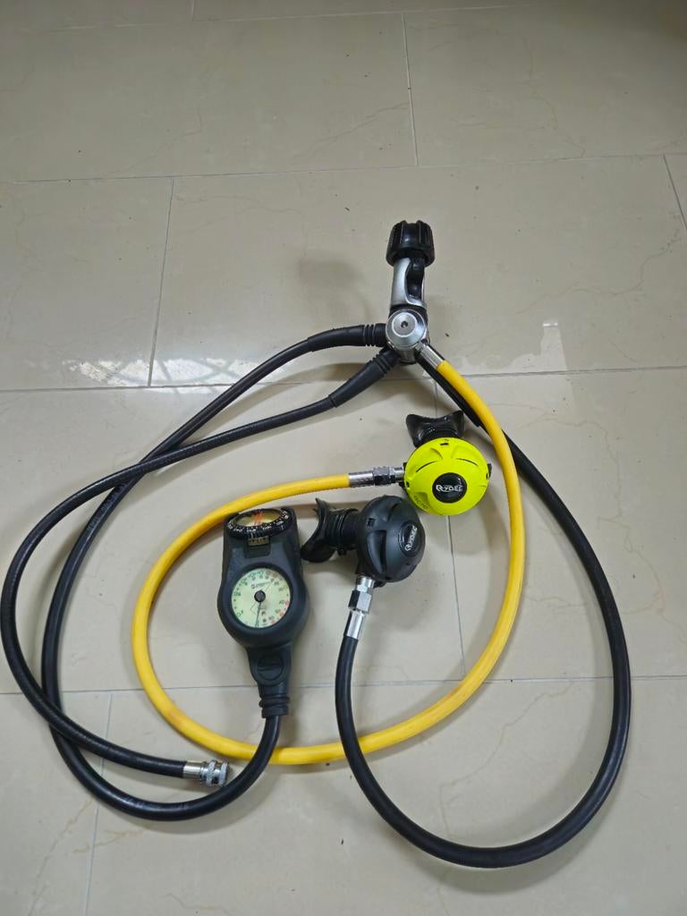 Rydec Ademautomaat met duikmodule (kompas en multimeter), Watersport en Boten, Duiken, Ophalen, Gebruikt