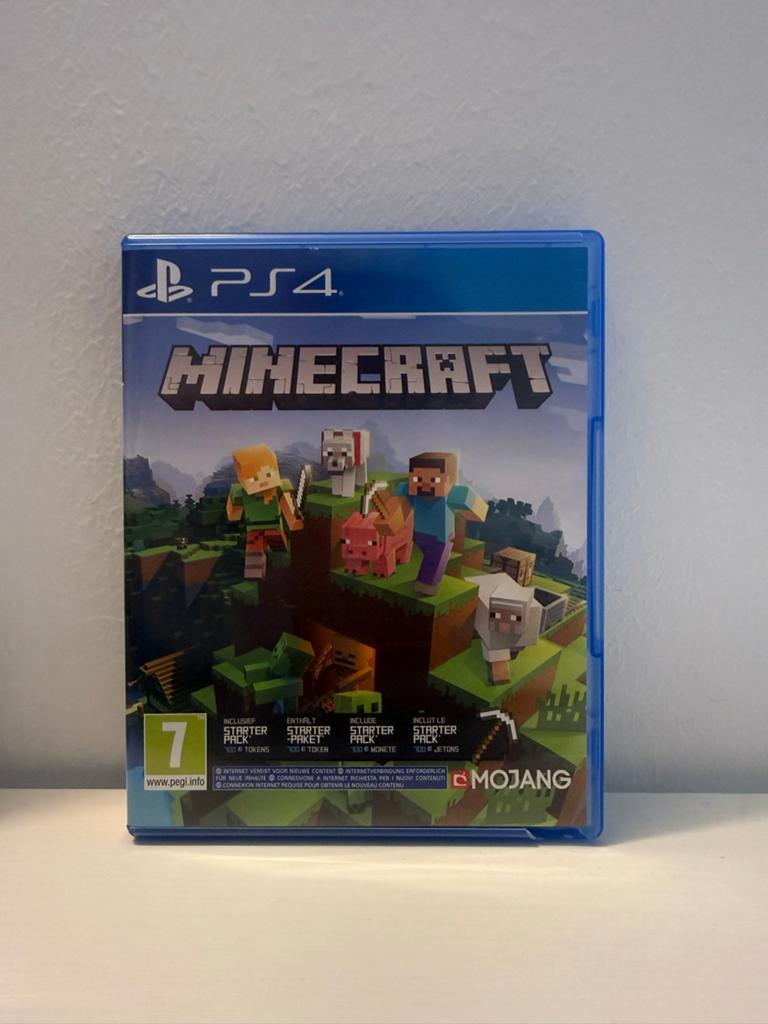 Minecraft PS4, Online, Zo goed als nieuw, 3 spelers of meer, Vanaf 7 jaar