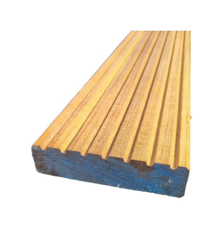 Hardhout Vlonderplank Okan 3.6 x 14.0 cm