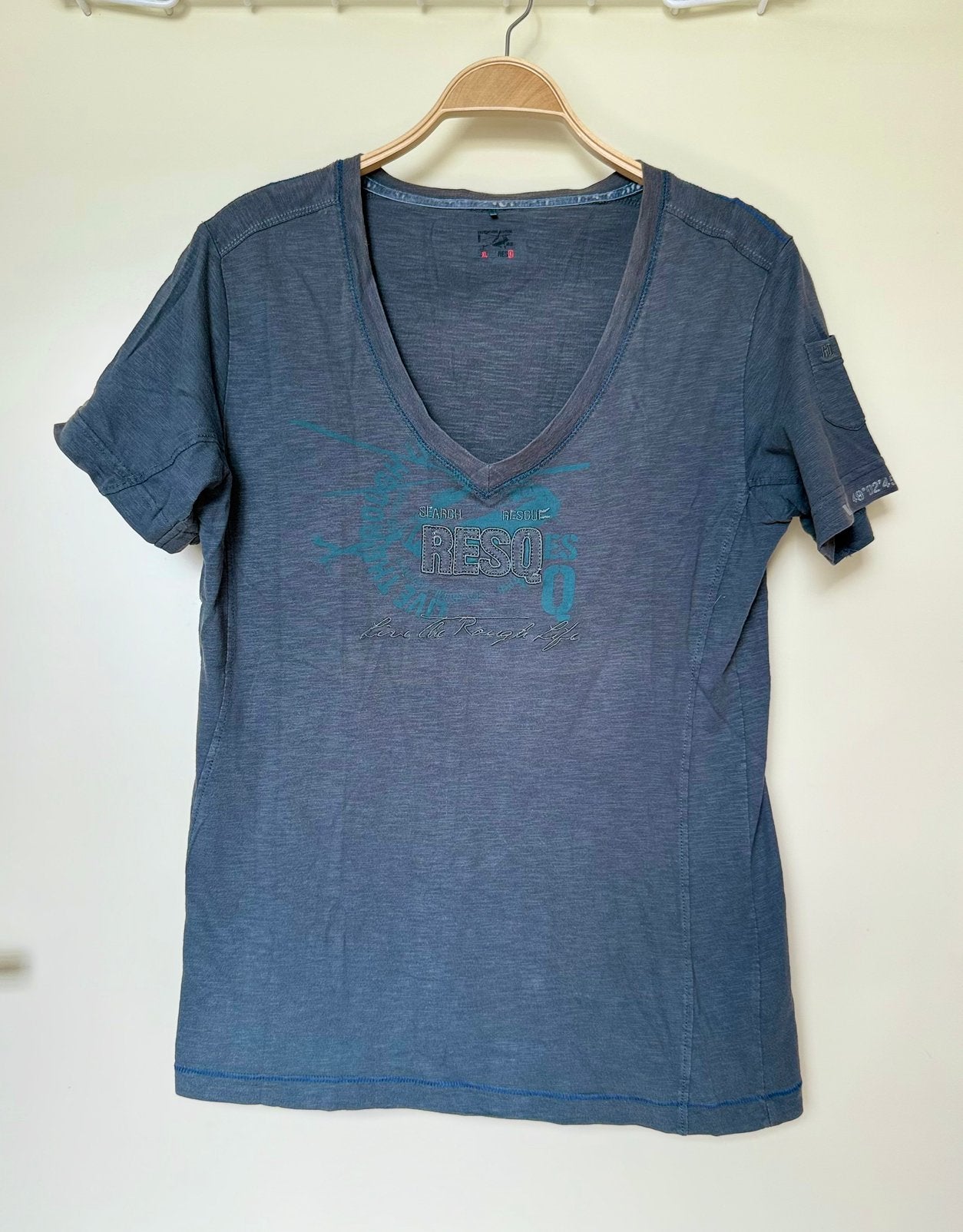 Knrm shirt xl RESQ, Maat 42/44 (L), Ophalen of Verzenden, Zo goed als nieuw, Korte mouw