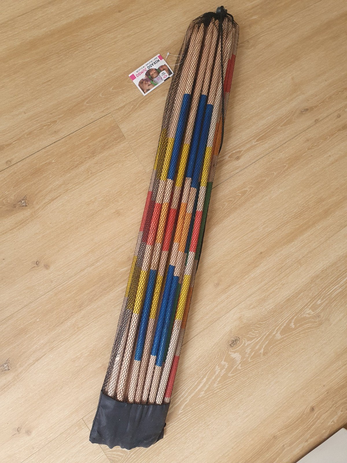 Grote Mikado XXL - 80 cm houten stokken met net, Ophalen, Gebruikt