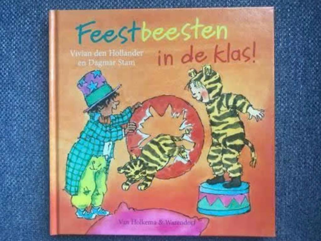 voorleesboek feestbeesten in de klas! Nieuw, Ophalen, Nieuw, Fictie algemeen, Voorleesboek