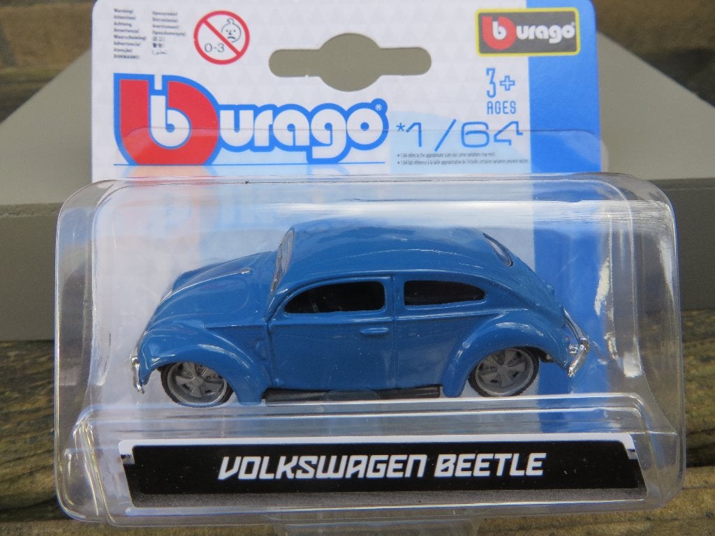Burago 1:64 Volkswagen Kever Beetle, Ophalen of Verzenden, Nieuw, Auto