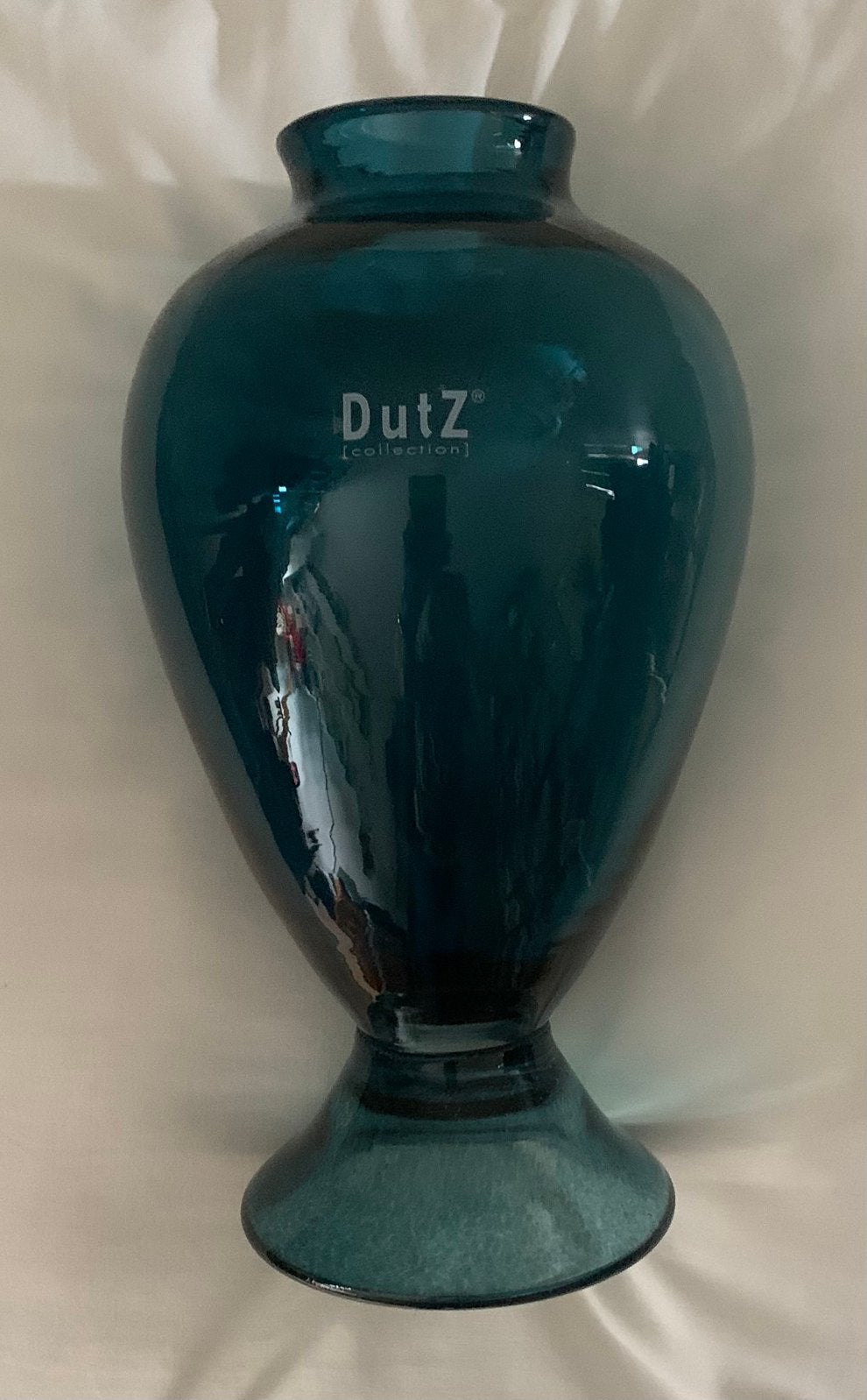 DutZ Collection vaas, Huis en Inrichting, Woonaccessoires | Vazen, 26 cm, Handgemaakt, Blauw, Ophalen of Verzenden
