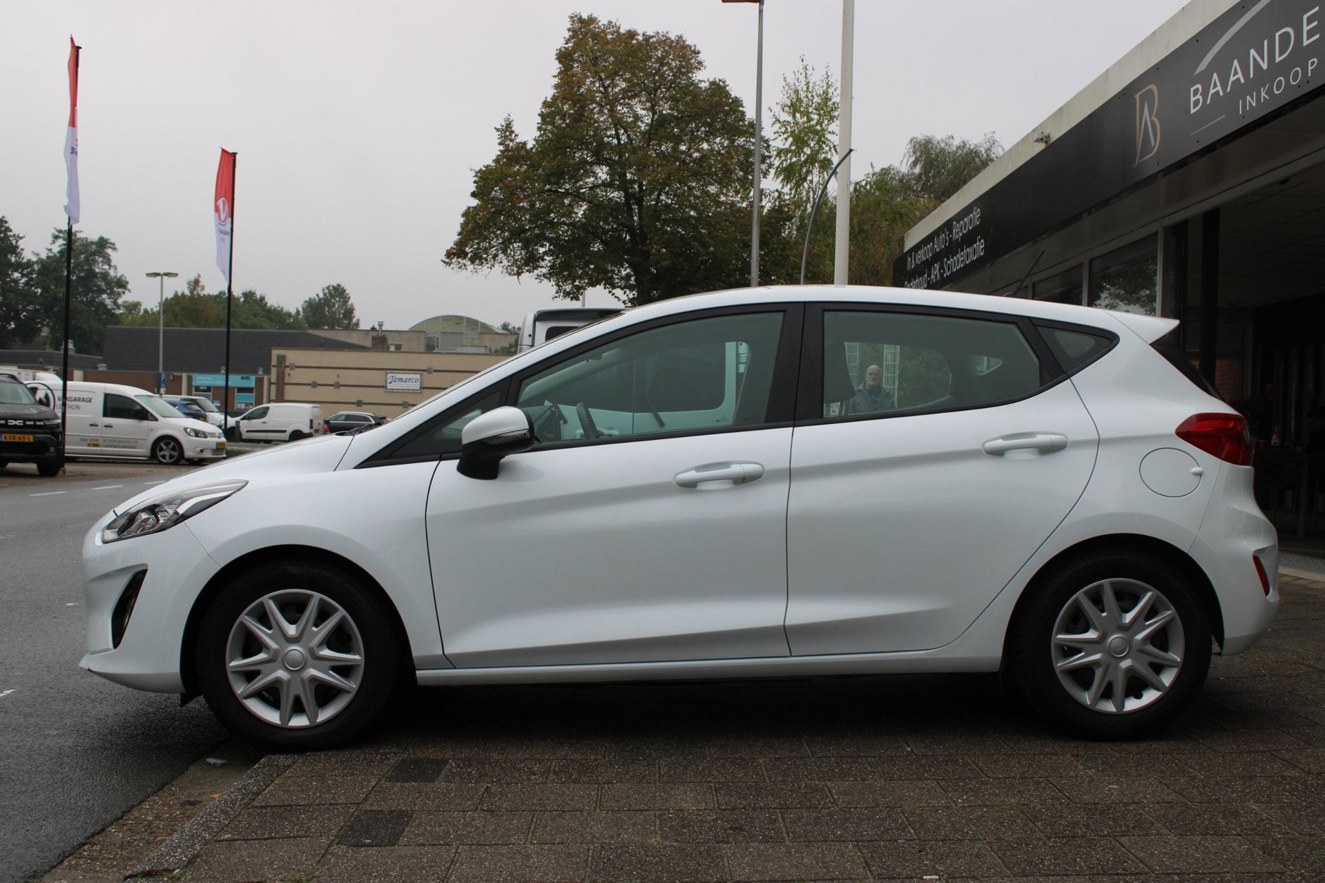 Ford FIESTA 1.0 EcoBoost Vignale Automaat | Airco | Cruise c, Stof, Gebruikt, Wit, Verwarmde buitenspiegels