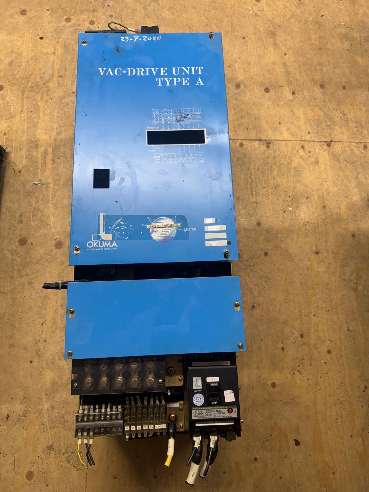 Okuma drive unit LB25, Ophalen of Verzenden, Zo goed als nieuw, Metaaldraaibank
