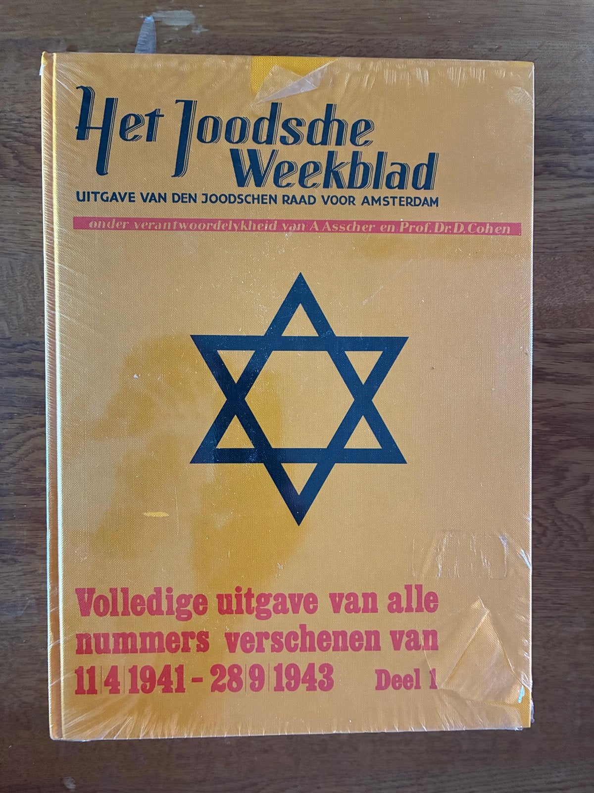 Het Joodsche Weekblad - Complete Uitgave (2 delen), Boeken, Ophalen of Verzenden, Tweede Wereldoorlog, Zo goed als nieuw, Overige onderwerpen