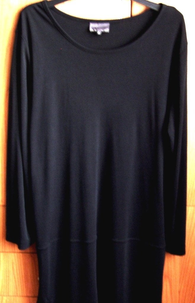 Prachtige Expresso jurk tuniek blouse, maat M, Verzenden, Zo goed als nieuw, Maat 38/40 (M), Zwart