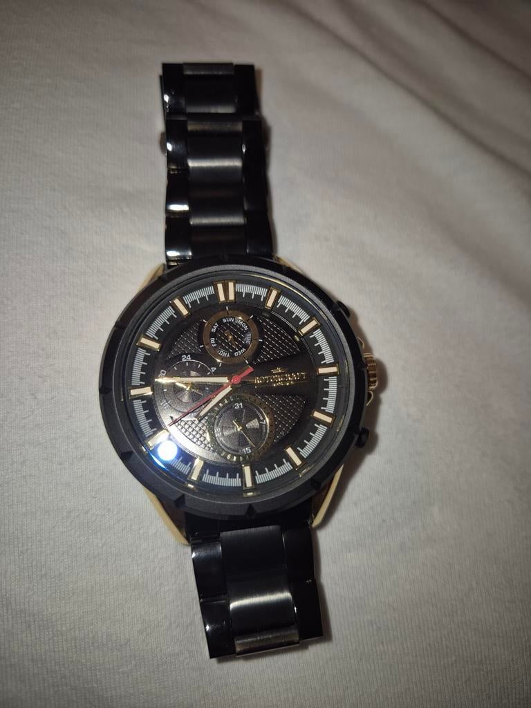 Rotorcraft Horloge Zwart/Goud - Gear Series RC2901, Ophalen