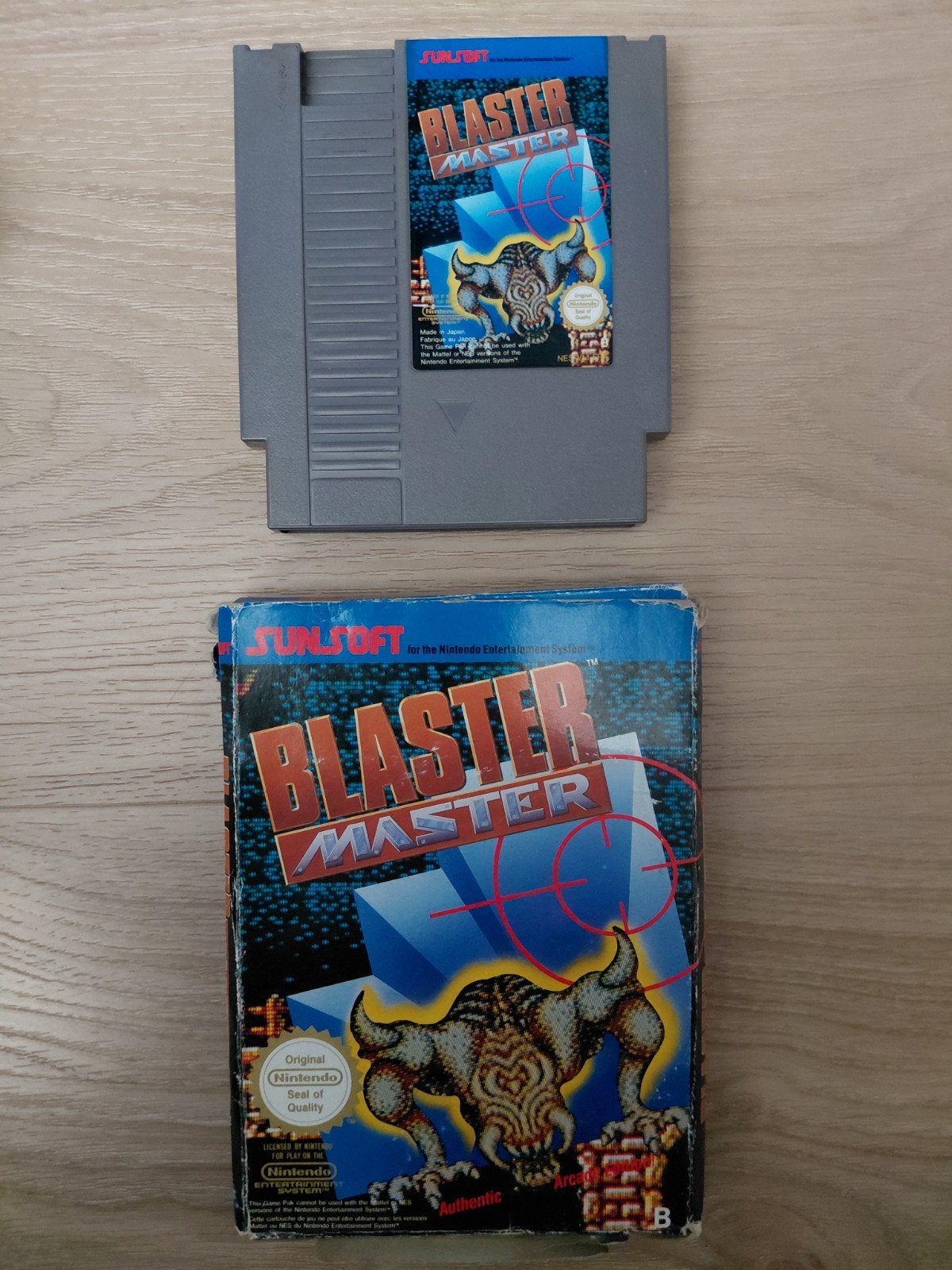 Blaster Master NES - Compleet met doos, Spelcomputers en Games, Avontuur en Actie, Gebruikt, 1 speler, Ophalen of Verzenden