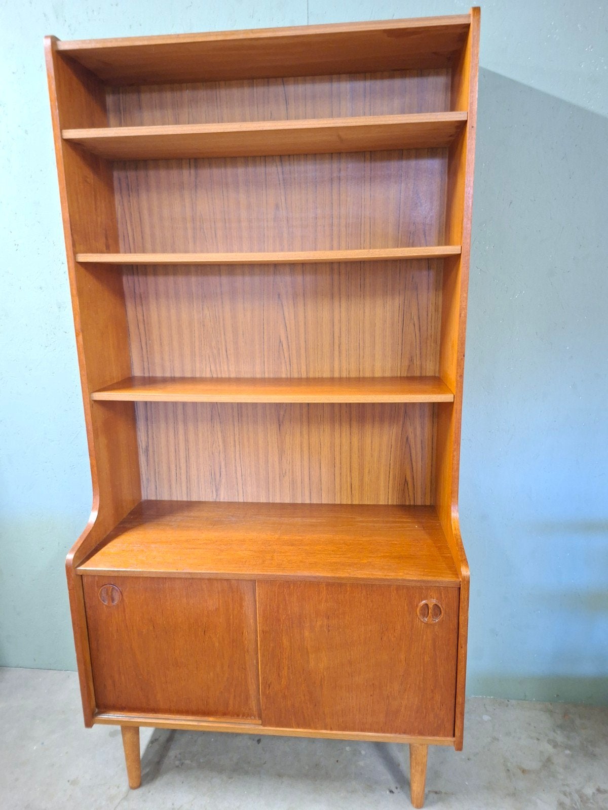 Kast, Deens vintage design, Gebruikt, 5 laden of meer, 100 tot 150 cm, Teakhout
