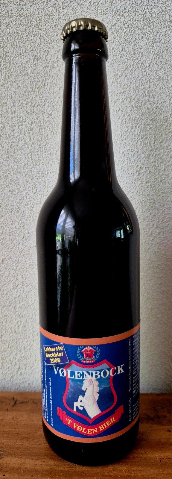 Verzamelaar. 2006 fles Volen bock `t Volen bier br. VOLENDAM, Verzamelen, Ophalen of Verzenden, Zo goed als nieuw, Flesje(s), Overige merken