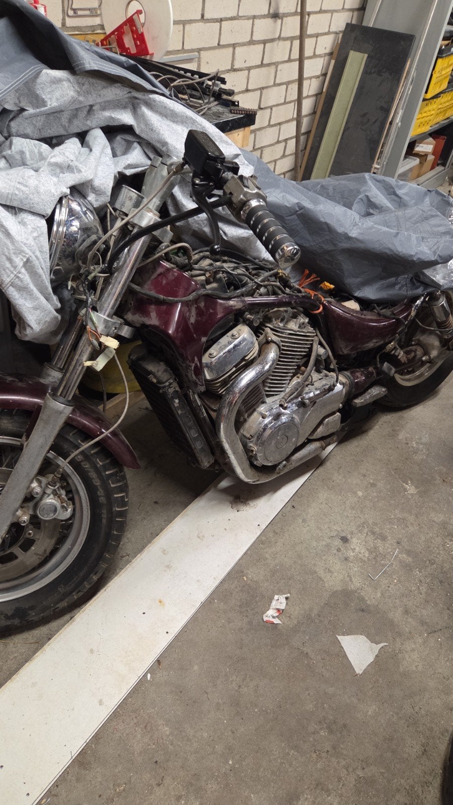 Suzuki Intruder 700 - Project/Onderdelen, Ophalen, Gebruikt
