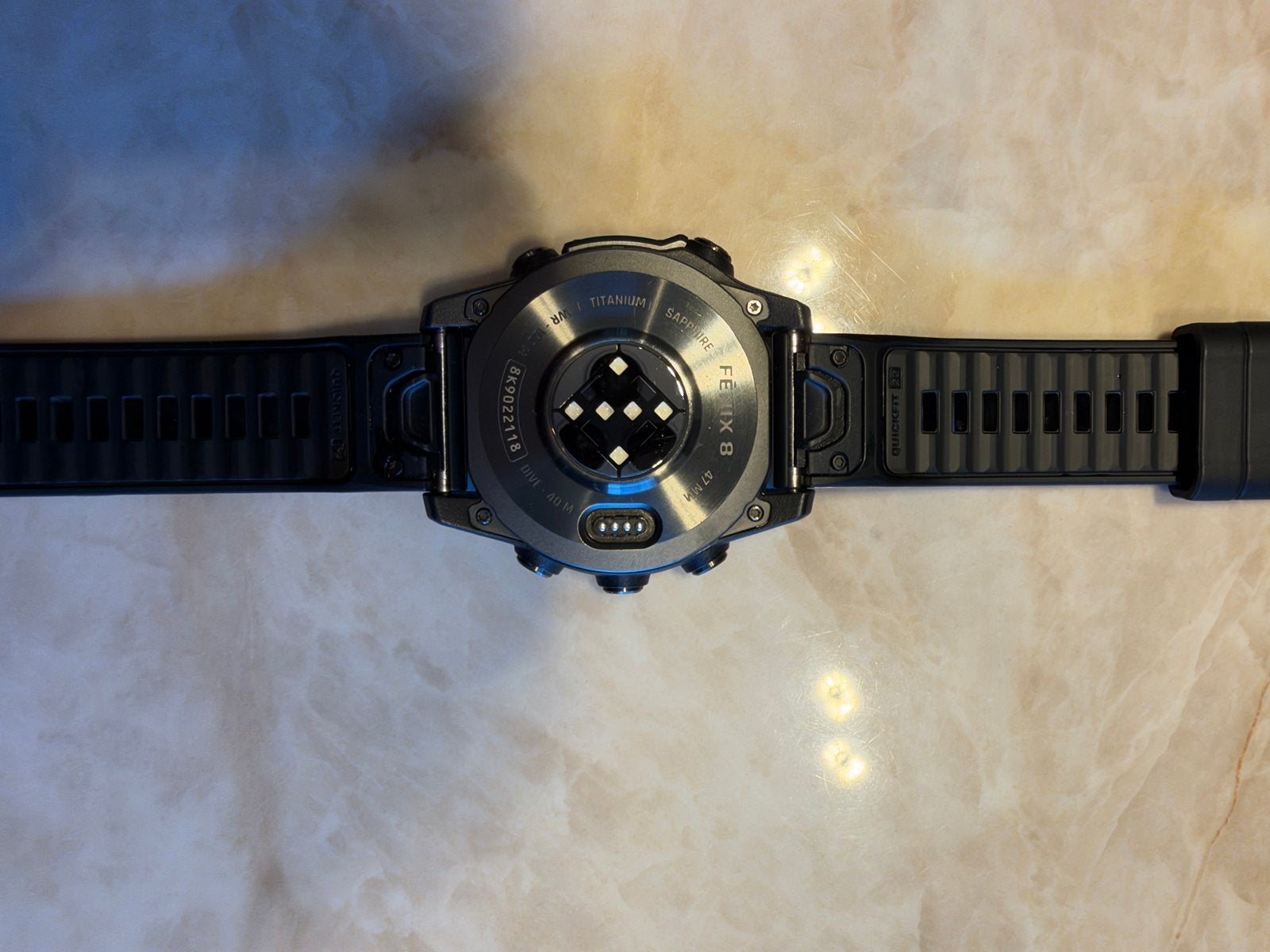 Foto 9 van Garmin Fenix 8 titanium Zwart sapphire
