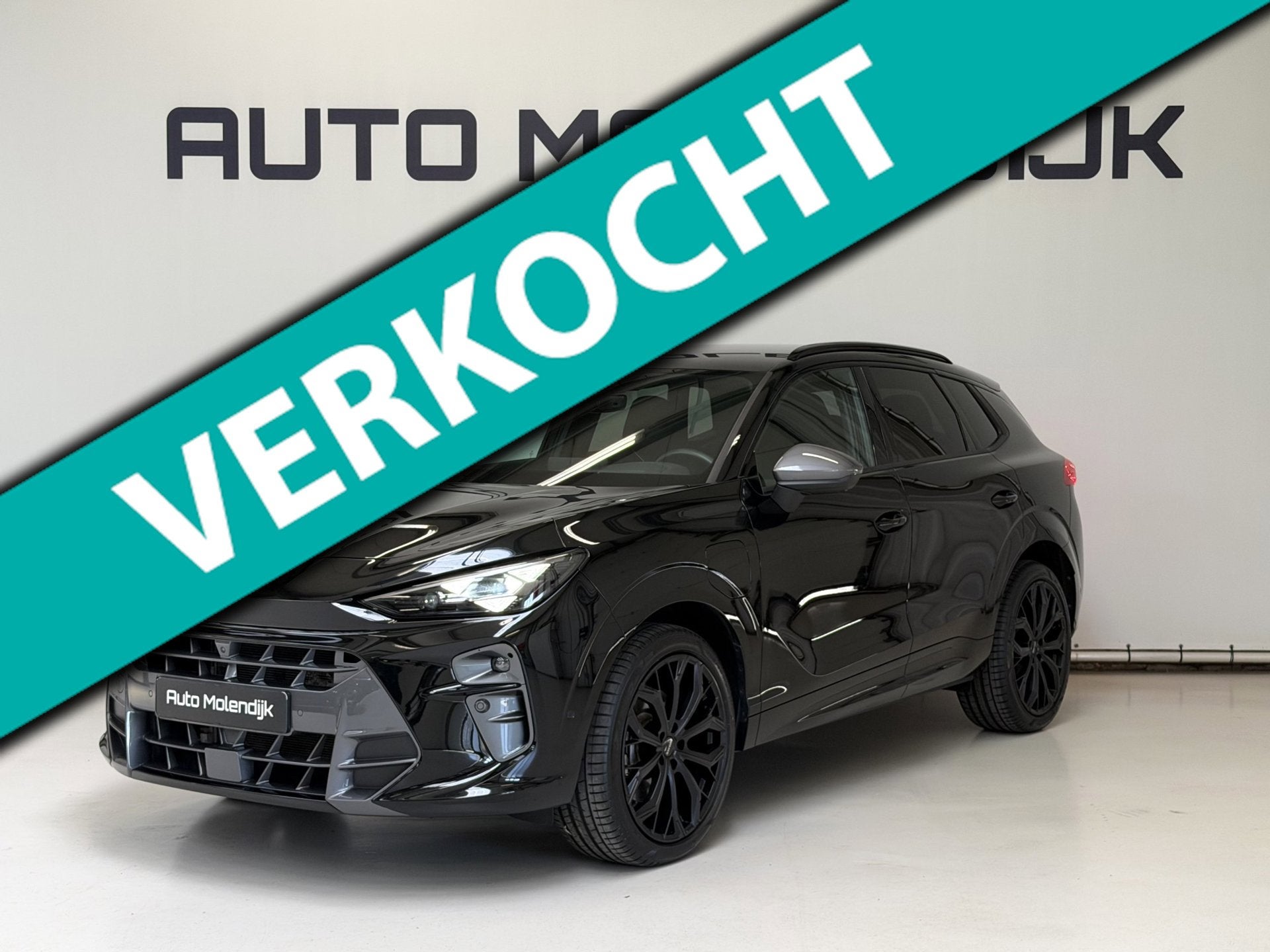 CUPRA Terramar 1.5 TSI e-Hybrid PHEV / Memory stoel / el. kl, Auto's, Dealer onderhouden, 1798 kg, 4 cilinders, Zwart