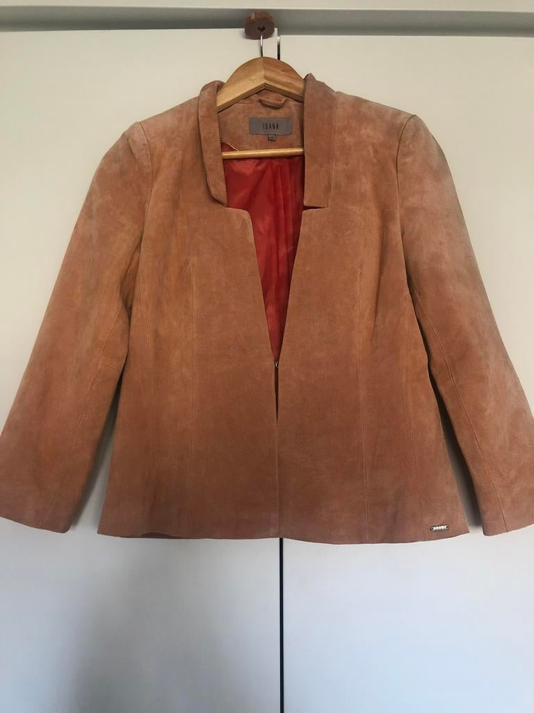 Ibana blazer maat 40 echt suede - in zeer goede staat, Ophalen of Verzenden, Zo goed als nieuw, Maat 38/40 (M)
