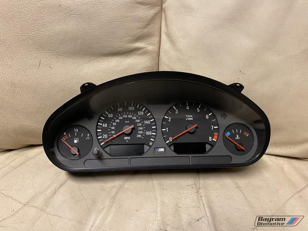 Bmw E36 M3 tacho 3.2 Smg tellerbak km cluster 3-serie teller, Gebruikt, -, -, Ophalen of Verzenden
