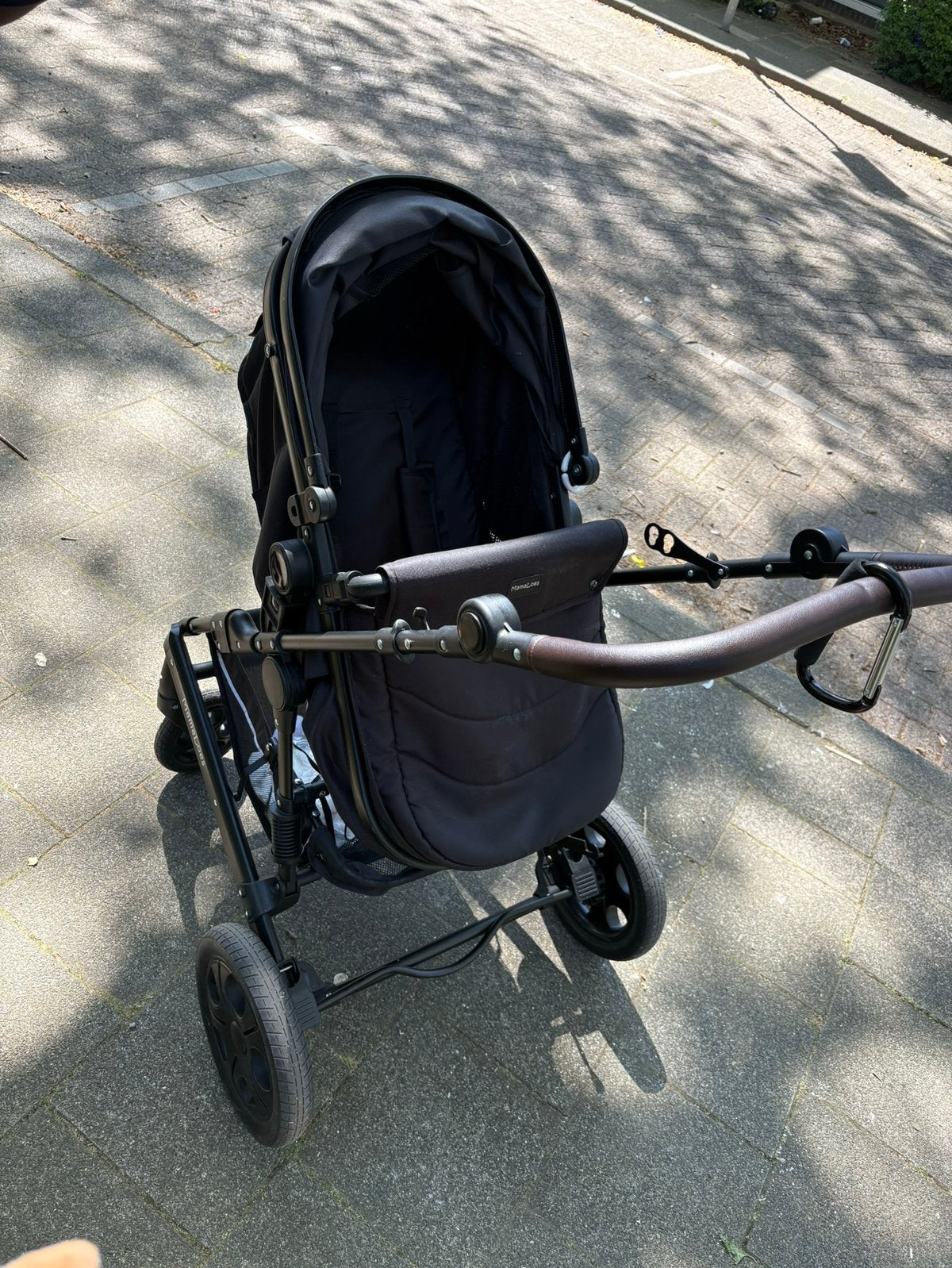 Mamaloes kinderwagen zwart, Ophalen of Verzenden, Zo goed als nieuw, Overige merken