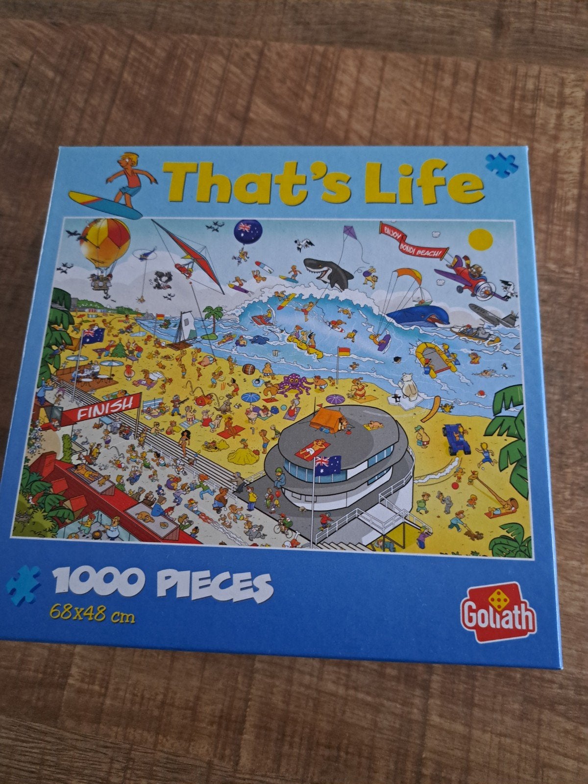 That's Life 1000 stukjes legpuzzel Goliath, Ophalen of Verzenden, 500 t/m 1500 stukjes, Gebruikt, Legpuzzel