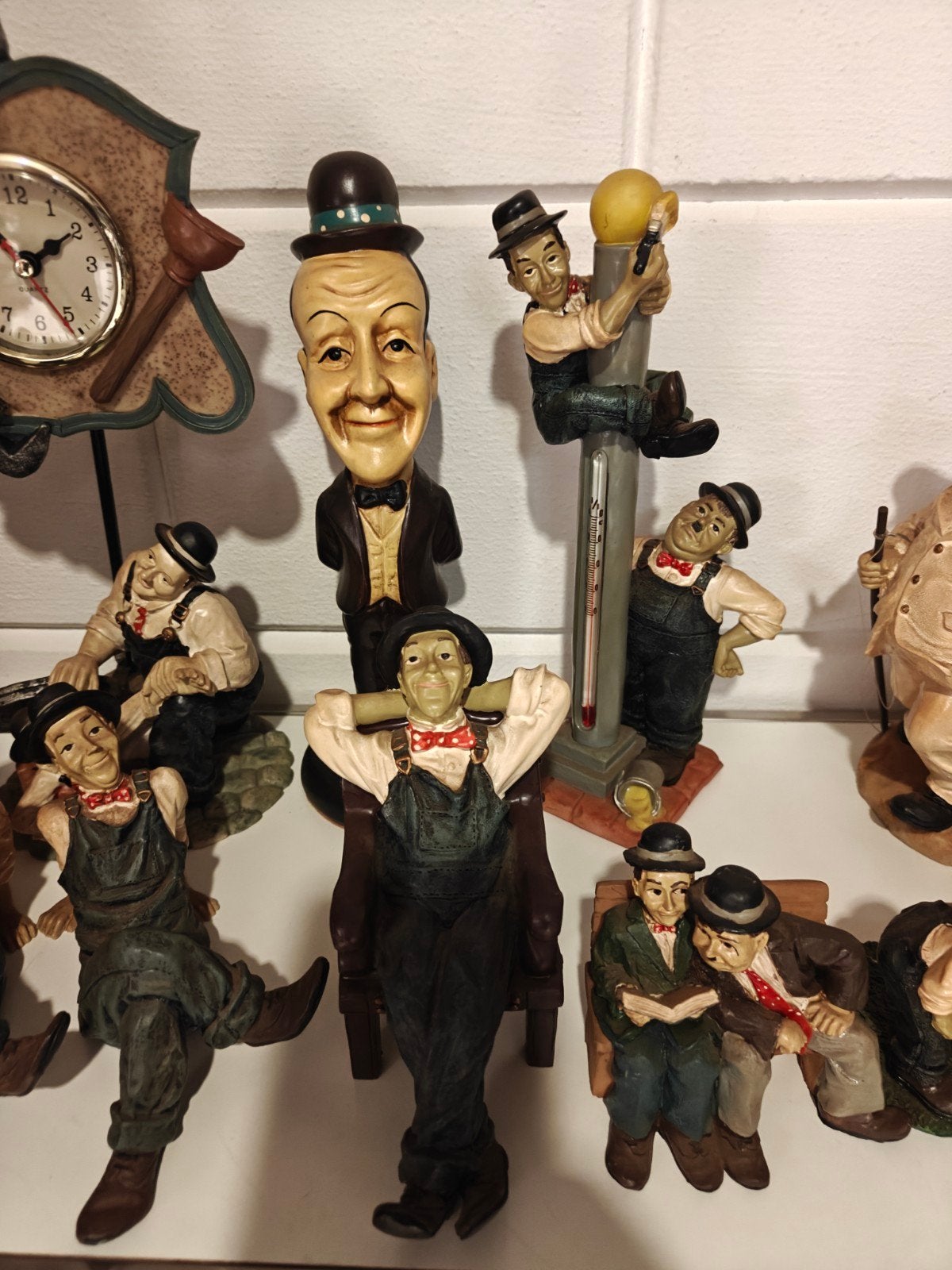Unieke Grote Verzameling Laurel en Hardy 21 stuks bij elkaar, Ophalen of Verzenden