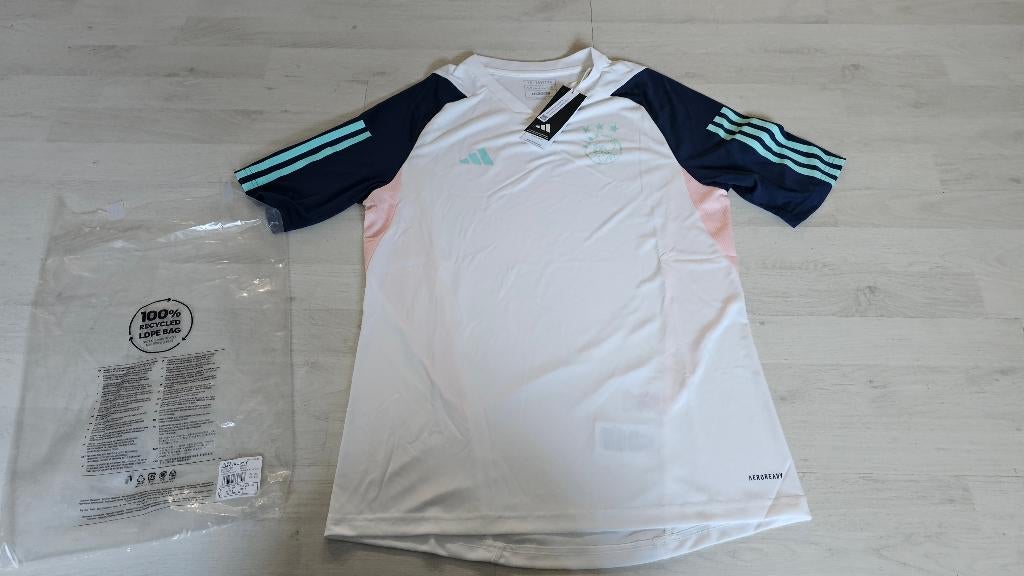 Ajax Training Shirt! Seizoen 23/24! Mt 176/S! NIEUW!, Ophalen of Verzenden, Nieuw, Rood, Voetbal