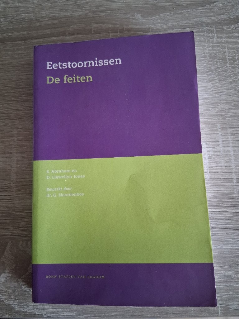 Eetstoornissen De feiten, Boeken, Diverse auteurs, Zo goed als nieuw, Alpha, HBO