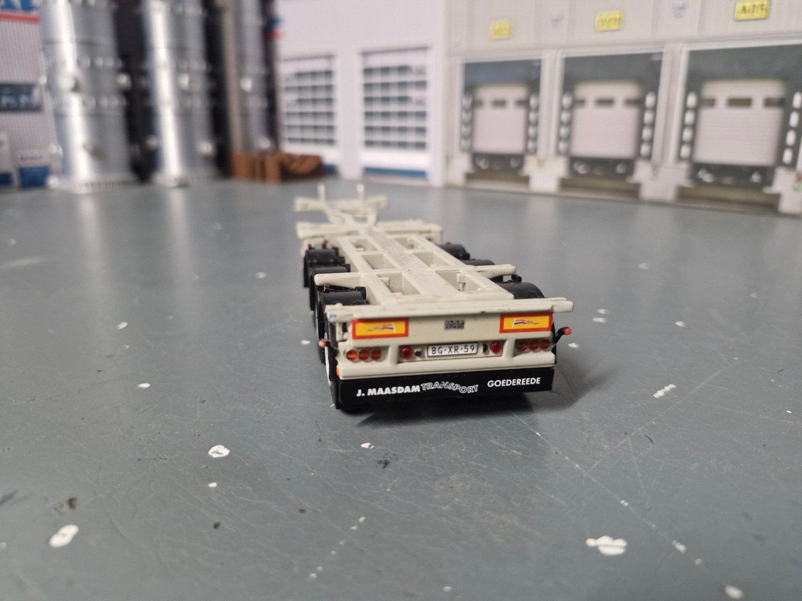 container chassis wsi j.maasdam, Ophalen of Verzenden, Zo goed als nieuw, Bus of Vrachtwagen, Wsi