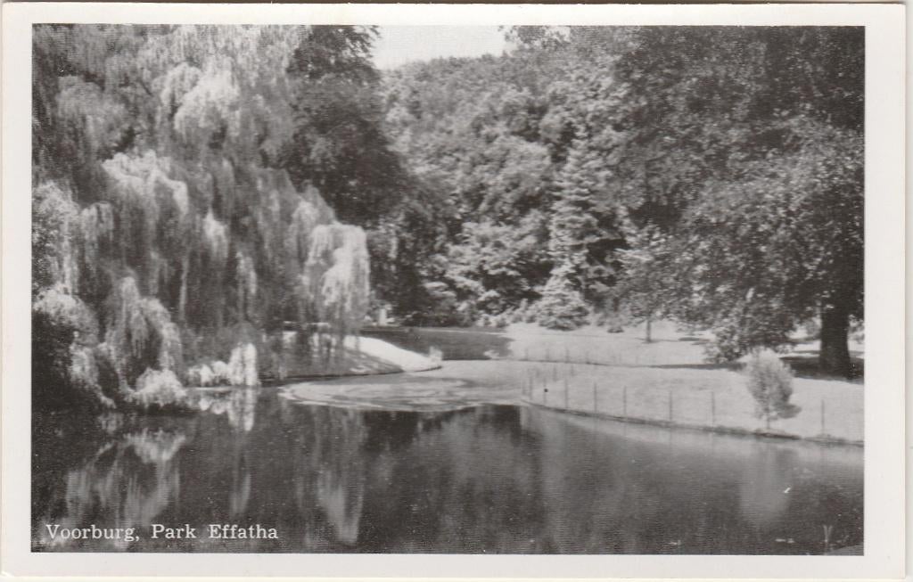 VOORBURG Park Effatha, Verzenden, 1940 tot 1960, Ongelopen, Zuid-Holland