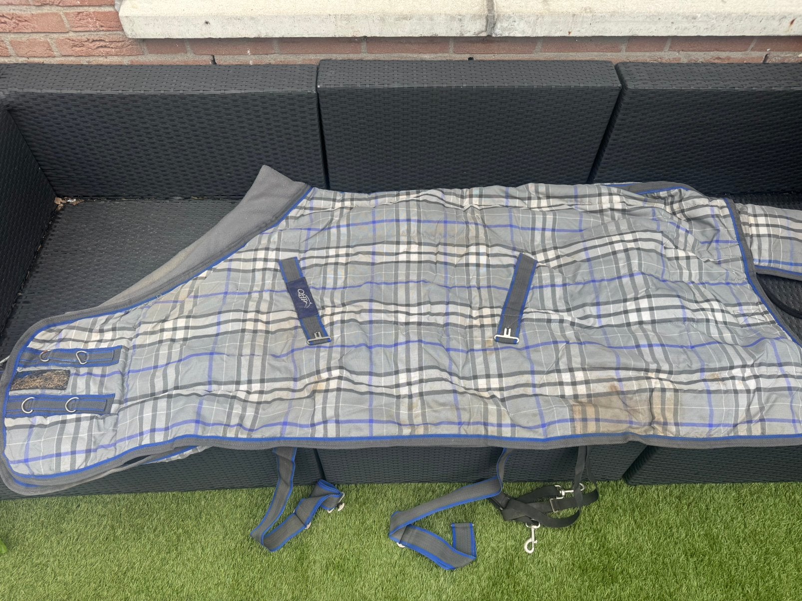 Qhp staldeken 185, Dieren en Toebehoren, Full (L), Gebruikt, QHP, Geen