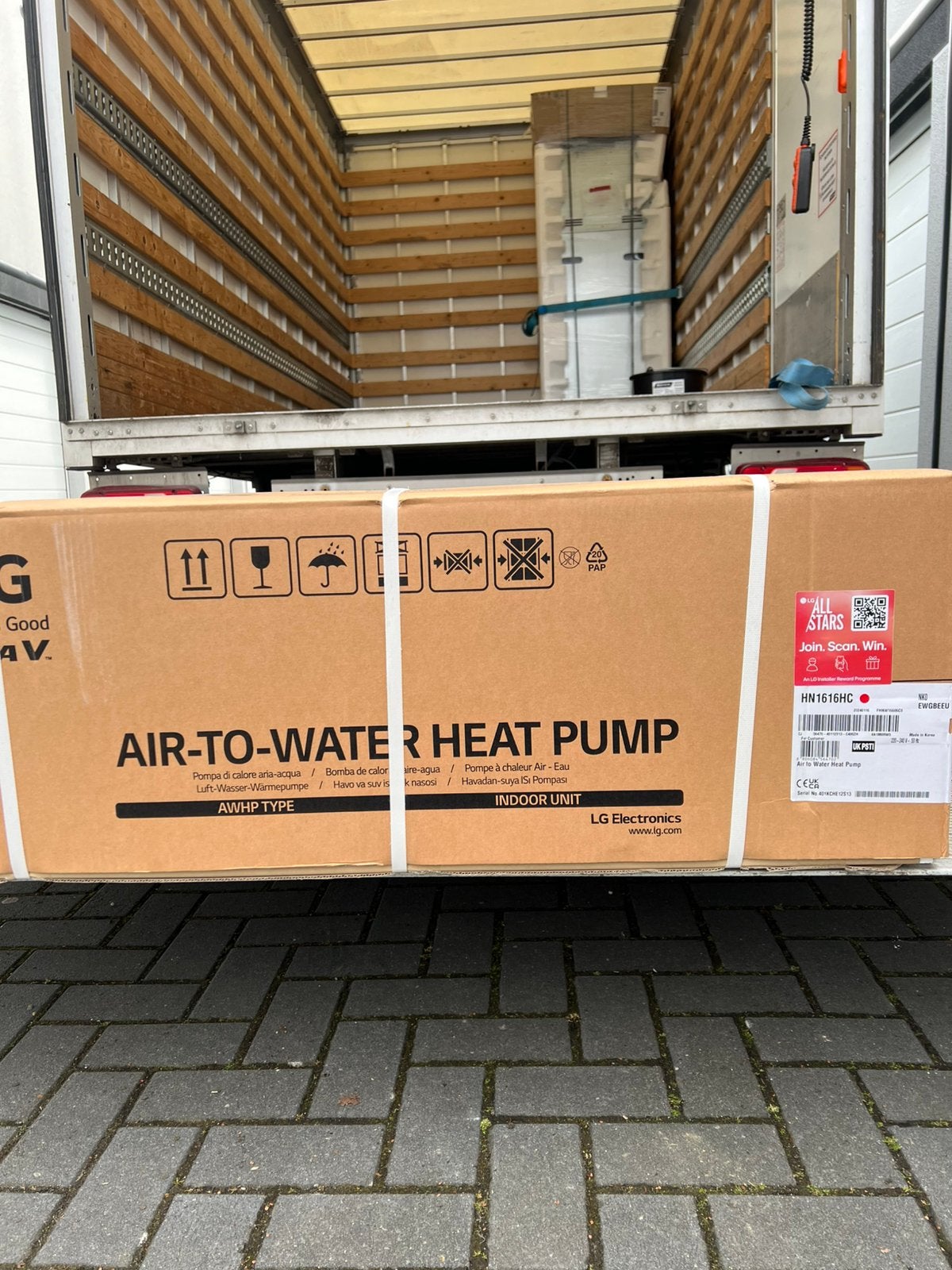 LG warmtepomp nieuw in de verpakking, Ophalen, Hoog rendement (Hr), Overige typen, Nieuw