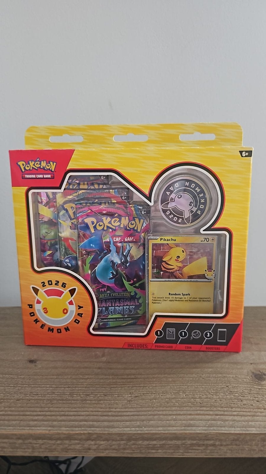 Pokémon Day 2026 Collectie met Pikachu Promo, Ophalen of Verzenden, Nieuw, Overige typen