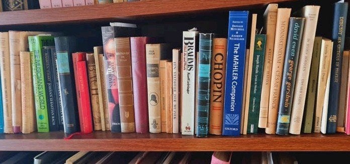 Plankje muziekboeken oa over componisten, Ophalen of Verzenden, Gelezen, Artiest, Diverse auteurs