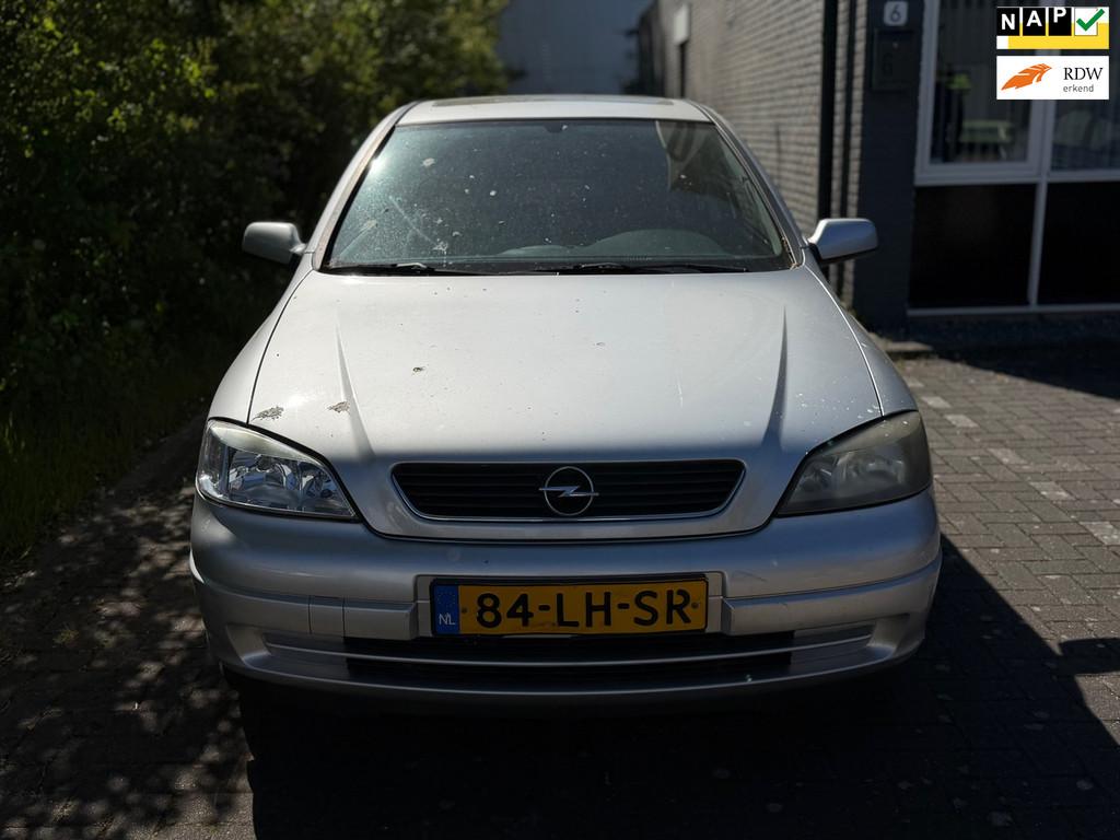 Opel Astra 1.6 Njoy NL-Auto / NAP / APK / Airco / Eleck.Rame, Auto's, Opel, Bedrijf, Te koop, Astra, ABS, Airbags, Airconditioning