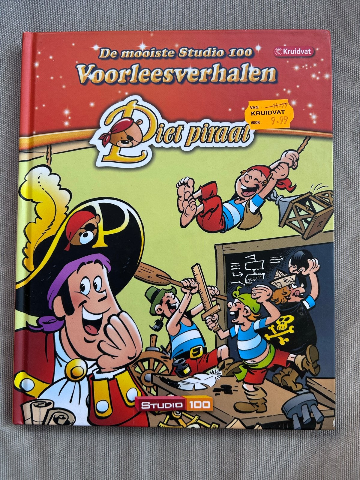 Piet Piraat Voorleesverhalen - Studio 100, Jongen of Meisje, Nieuw, Ophalen of Verzenden, Voorleesboek