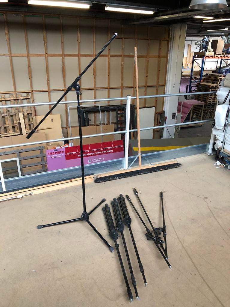 Microfoon statief. Overhead. Merk K&M, Ophalen, Overige typen