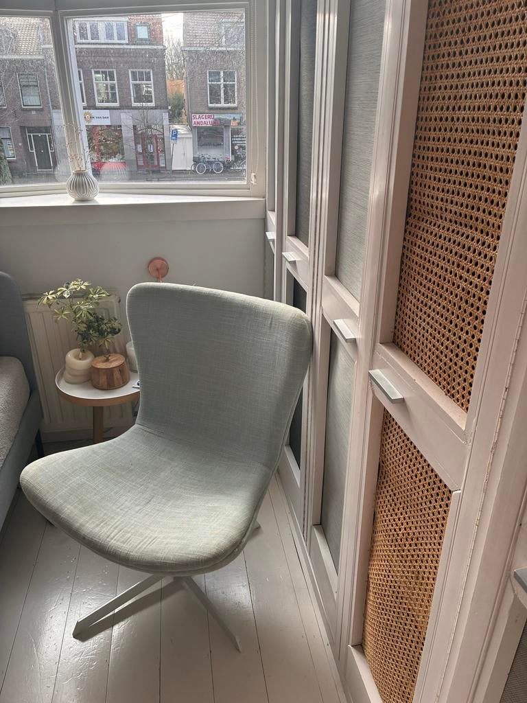 Stijlvolle Zuiver fauteuil,  - Comfortabel en modern, Ophalen, 75 tot 100 cm, Zo goed als nieuw, Stof