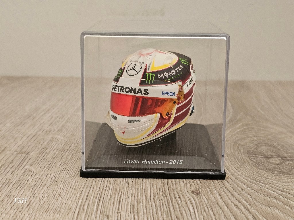 Helm 1:5, Lewis Hamilton # 44, Brazil 2016, SPARK.  ZELDZAAM, Ophalen of Verzenden, Zo goed als nieuw, Formule 1