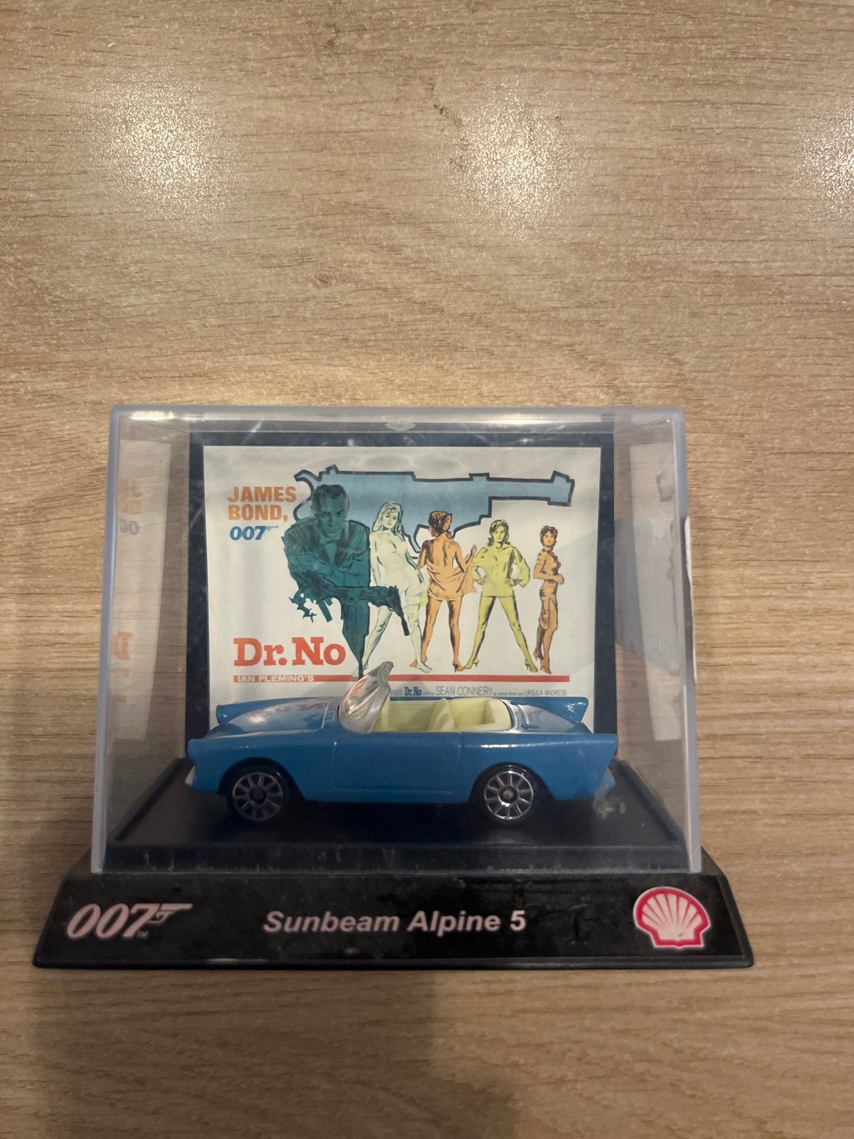 James Bond 007 Dr. No Sunbeam Alpine 5 modelauto Shell, Verzenden, Zo goed als nieuw, Auto, Overige merken