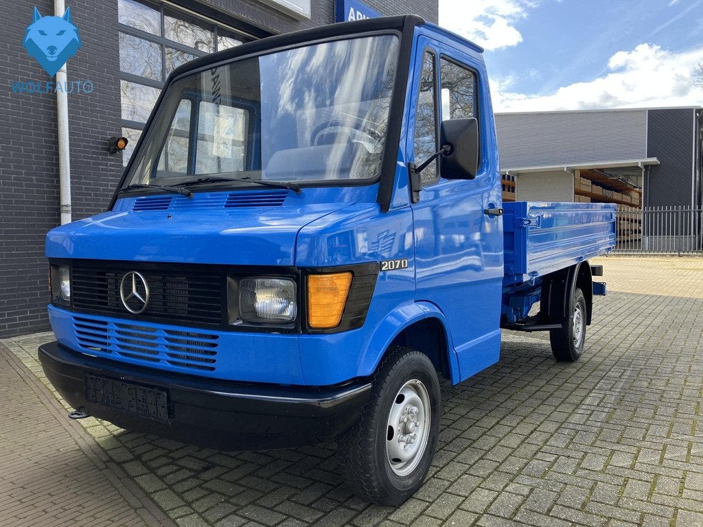 Mercedes-Benz 207D Pick Up GERESTAUREERD!, Auto's, Bestelauto's, Bedrijf, Te koop, Mercedes-Benz, Diesel, Handgeschakeld, Geïmporteerd