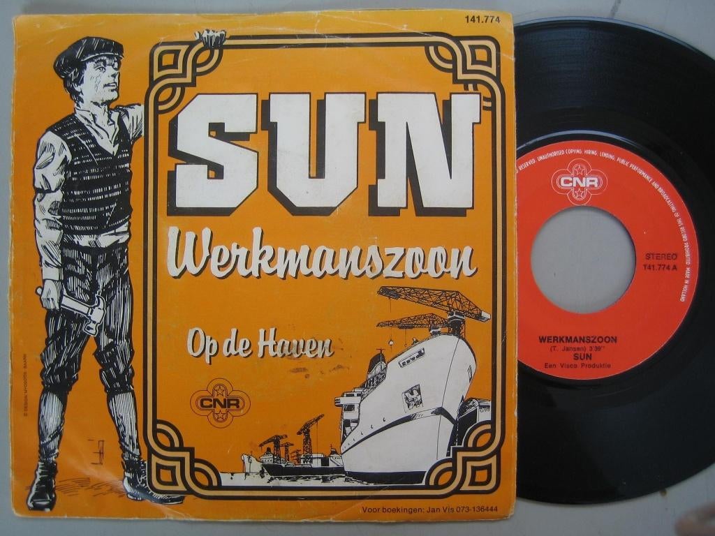 Sun - Werkmanszoon_, Ophalen of Verzenden, Gebruikt, 7 inch, Levenslied of Smartlap