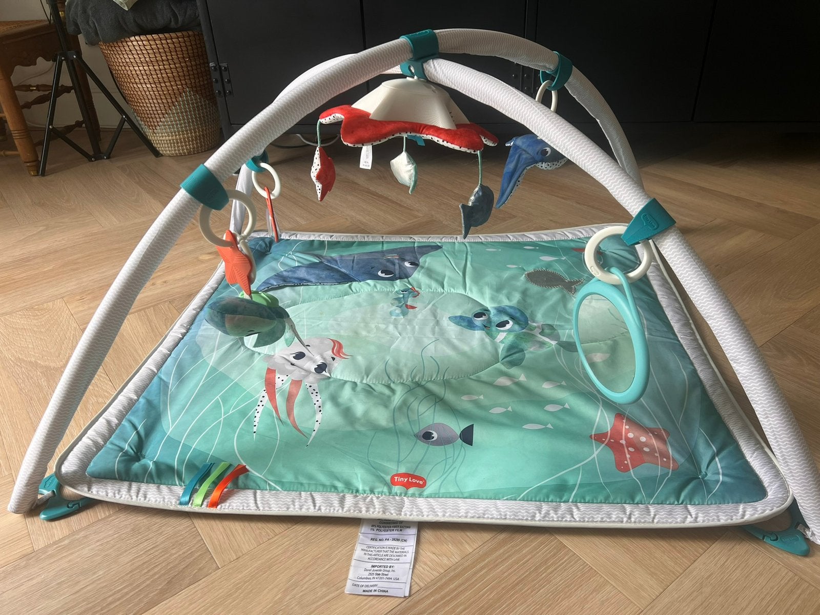 Speelkleed ocean tiny love gymini, Ophalen, Zo goed als nieuw
