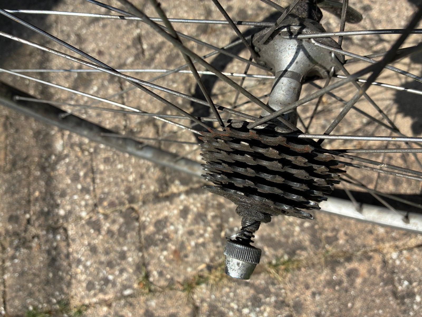 Fietsonderdelen: Shimano 600 Derailleurs, Crankstel, Wielen, Fietsen en Brommers, Fietsonderdelen, Ophalen, Gebruikt, Derailleur of Ketting
