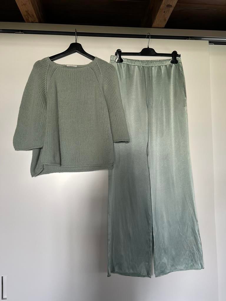 Antonelli Firenze pantalon + FCC  trui mintgroen M by Pauw, Ophalen of Verzenden, Zo goed als nieuw, Maat 38/40 (M)