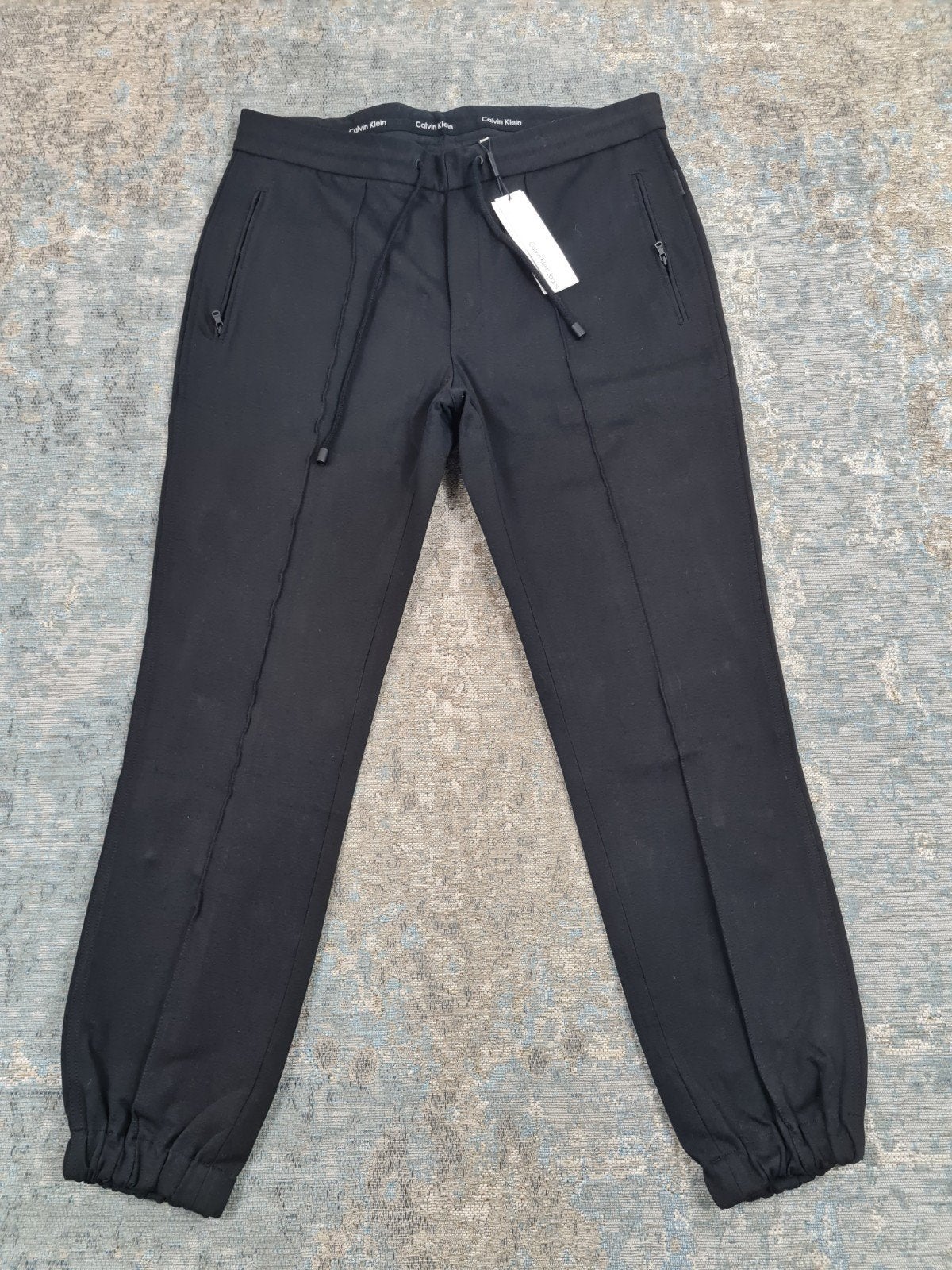 Calvin Klein Jogger Chino W34 L34 NIEUW STRETCH Bronno3434, Kleding | Heren, Broeken en Pantalons, Maat 52/54 (L), Verzenden, Nieuw