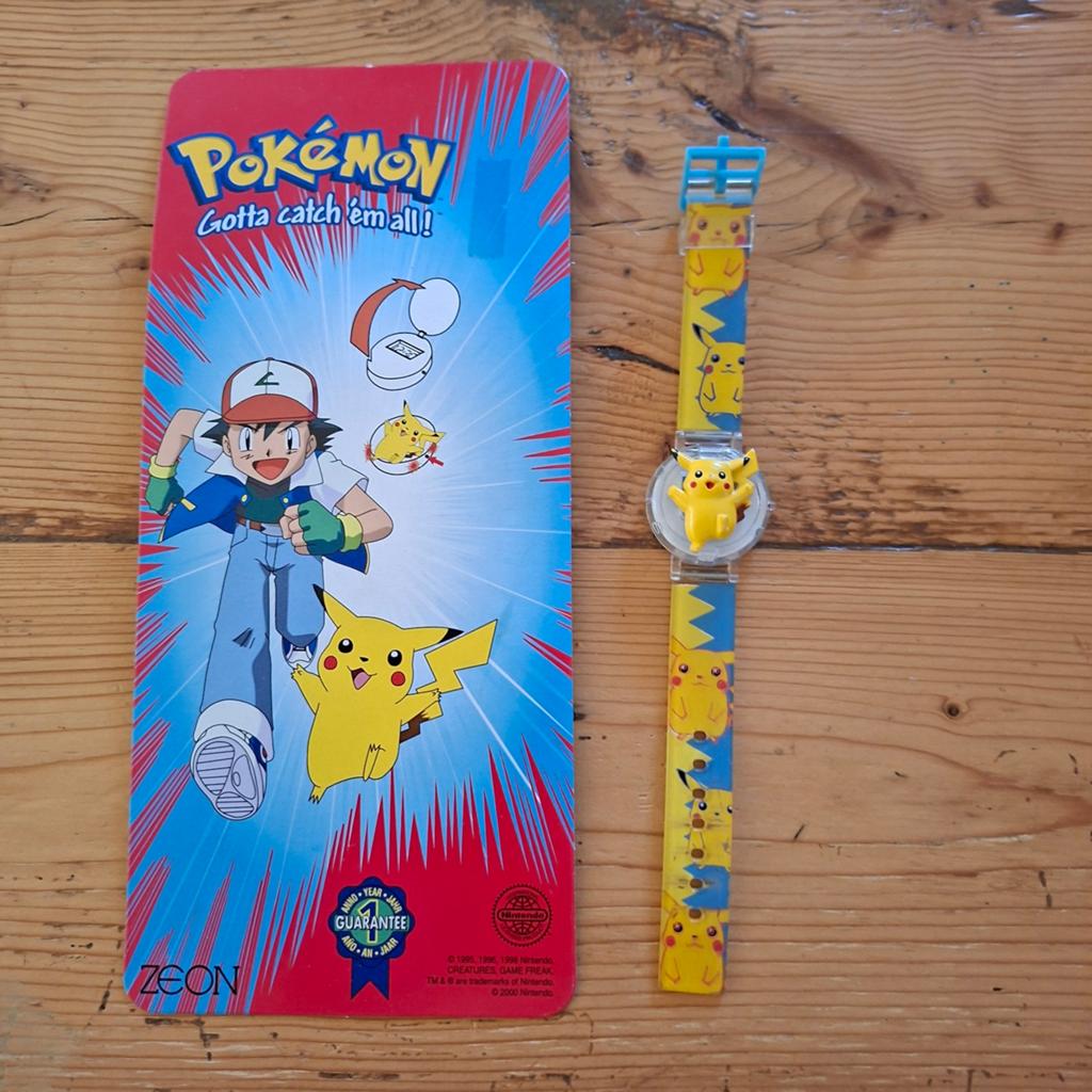 Pokemon horloge, Ophalen of Verzenden, Nieuw