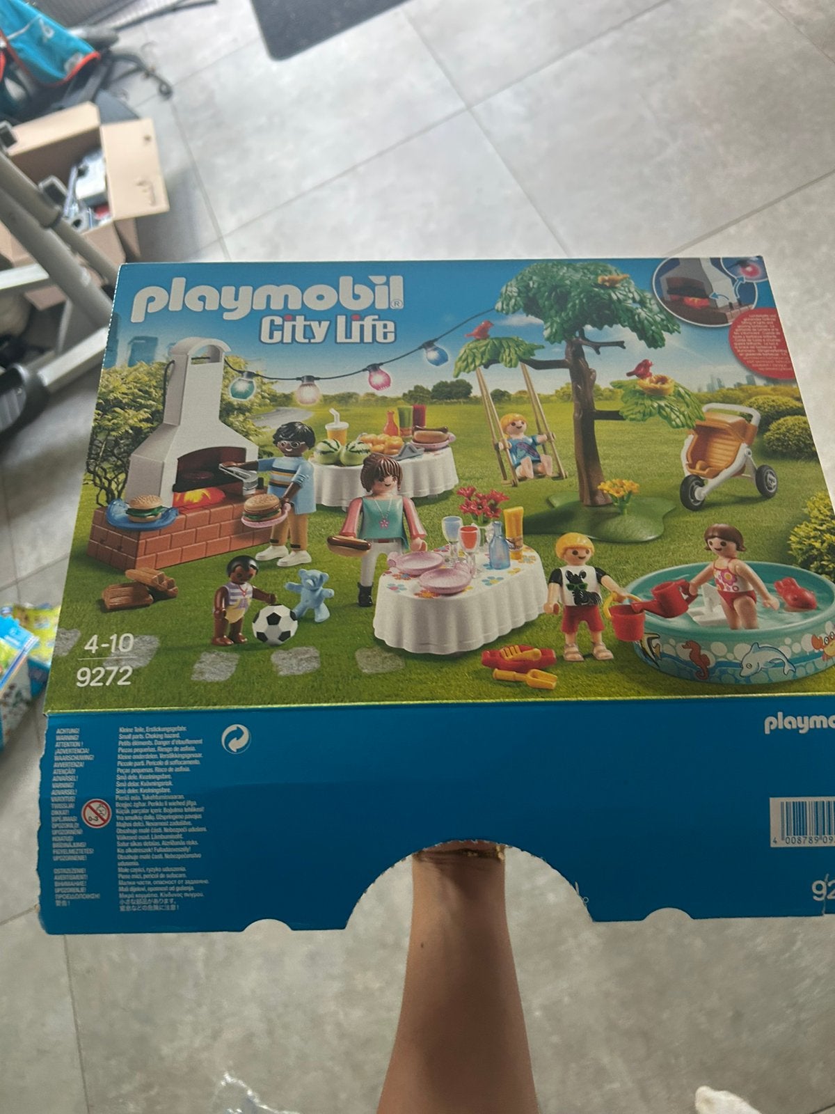 Playmobil in de tuin, Ophalen of Verzenden, Zo goed als nieuw