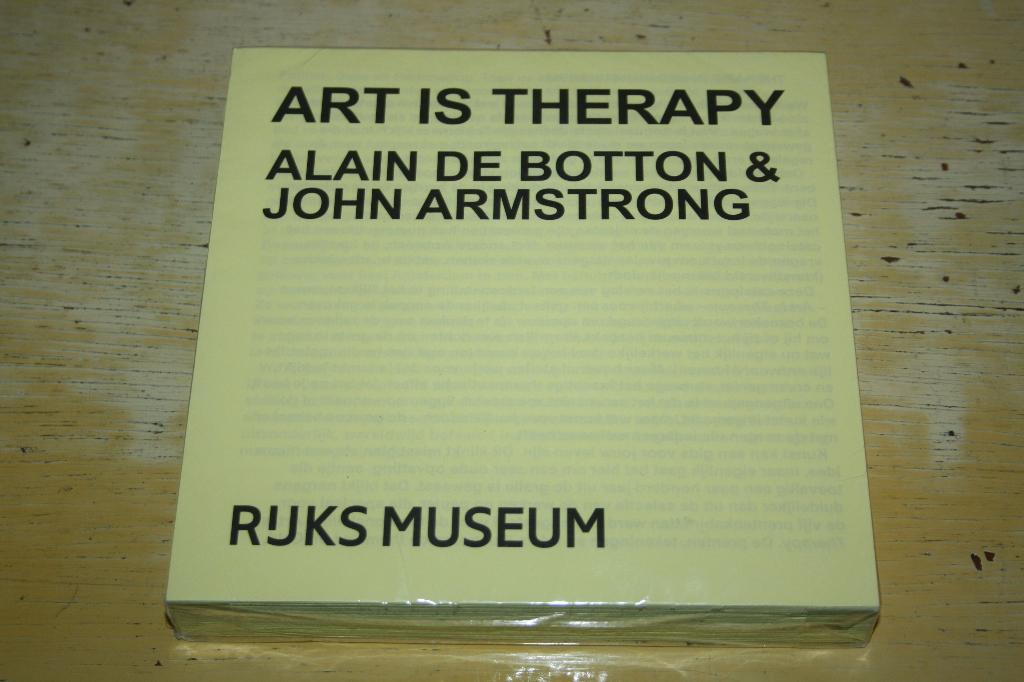 Art is Therapy Alain de Botton John Armstrong Irma Boom, Boeken, Kunst en Cultuur | Fotografie en Design, Ophalen of Verzenden